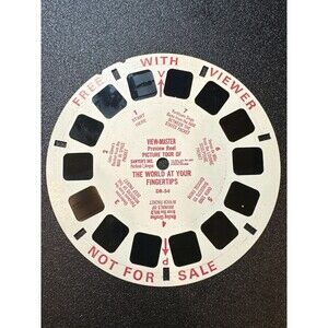 Vintage View-Master DR-54 Promo Reel World at Your Fingertips